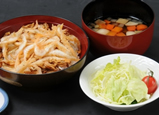 名代 白海老唐揚げ丼さらさら汁セット